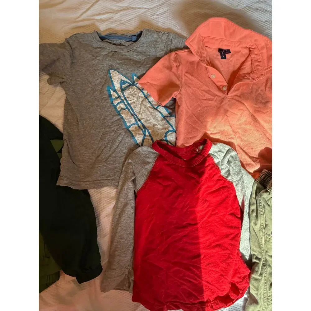 Boys Size 2-3 Summer Clothing Bundle - 6 Pieces - Various Brands